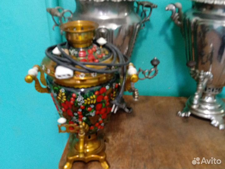 Самовар электрический на углях