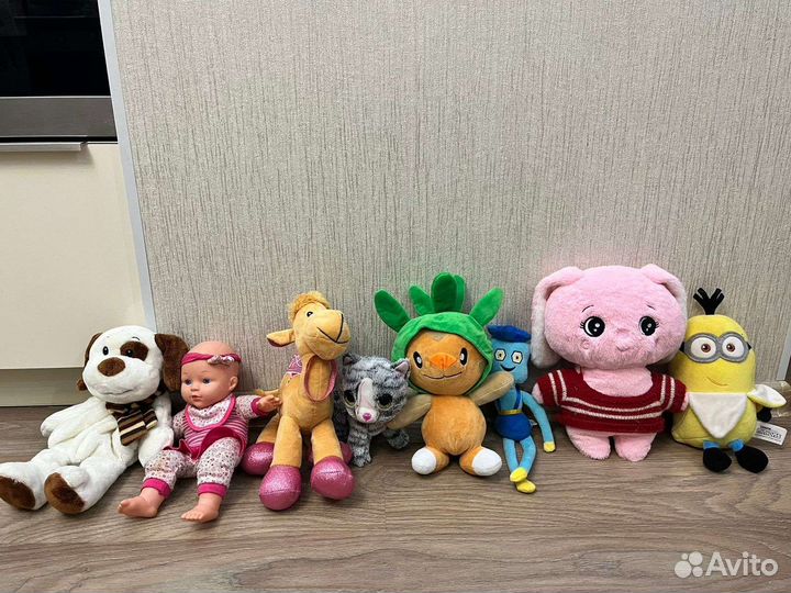 Мягкие игрушки пакетом