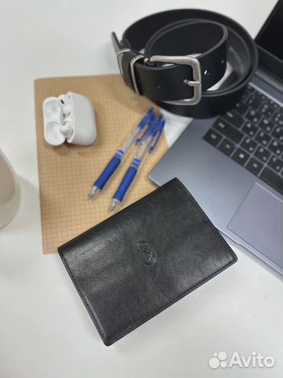 Обложка для Автодокументов натуральная кожа