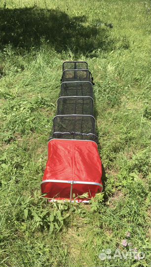 Садок рыболовный прорезиненный