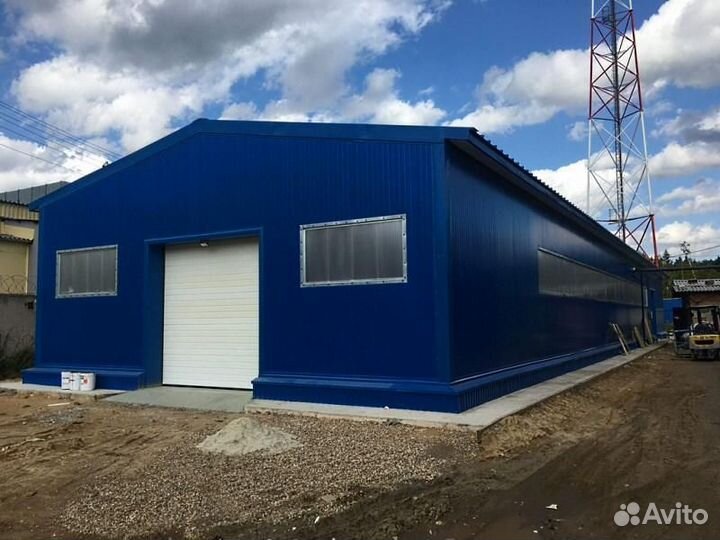 Строительство ангаров под ключ