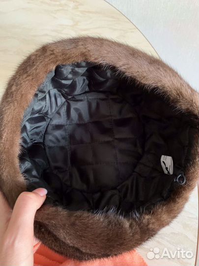 Шапка норковая