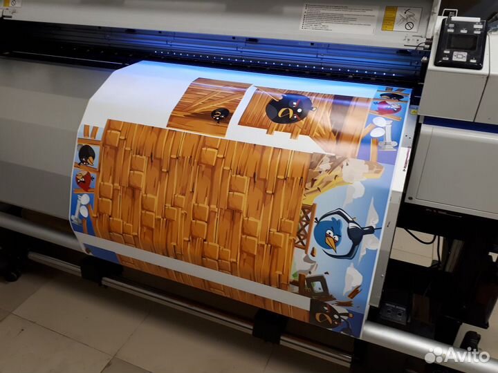 Печать на плёнке, наклейки, плотерная резка