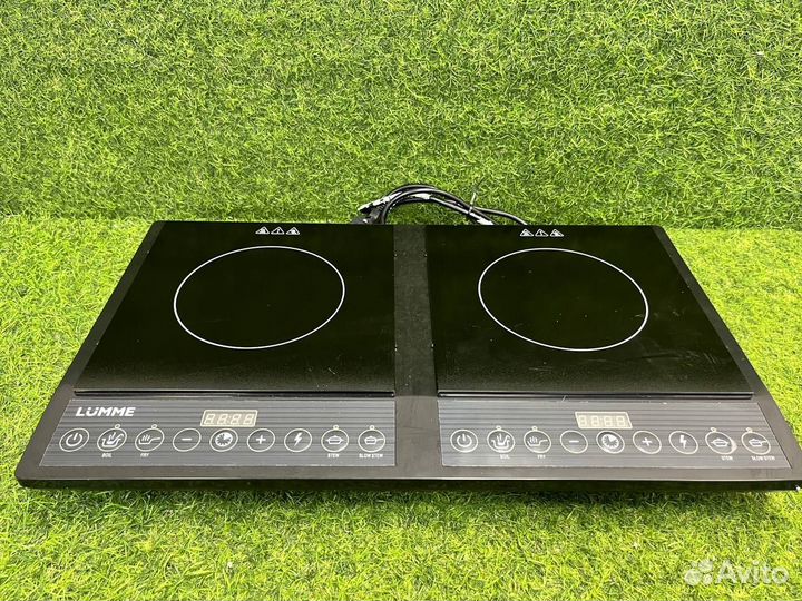 Плита компактная электрическая lumme LU-3633 черны