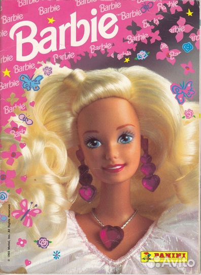 Наклейки Barbie для журнала Набор