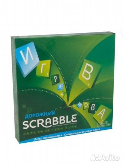 Scrabble Настольная игра дорожный скрабл оригинал
