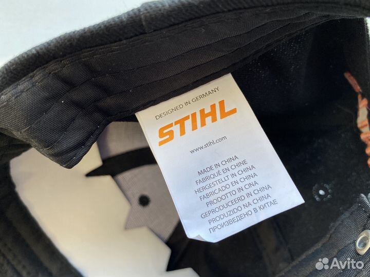 Бейсболка кепка Stihl Штиль