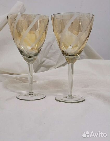 Свадебные бокалы СССР винтаж