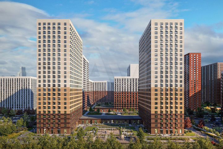 2-к. квартира, 36,4 м², 12/15 эт.