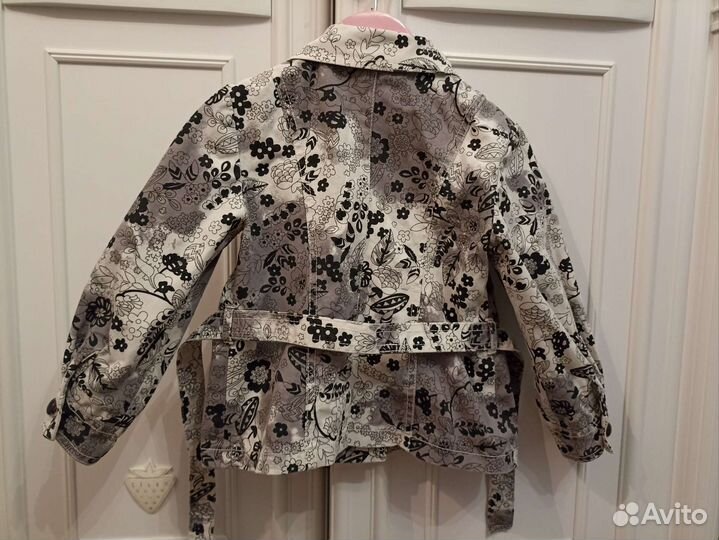 Джинсовая куртка для девочки 104