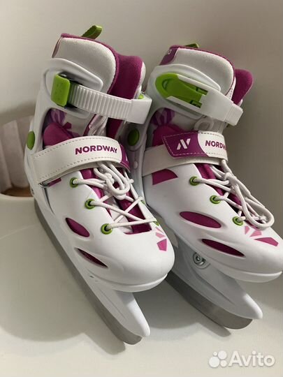 Коньки детские раздвижные nordway