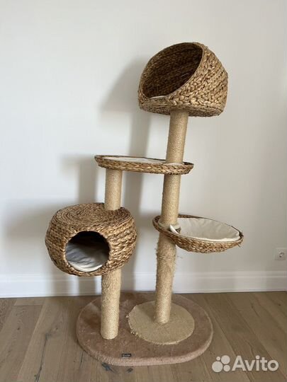 Домик когтеточка для кошек Karlie banana leaf