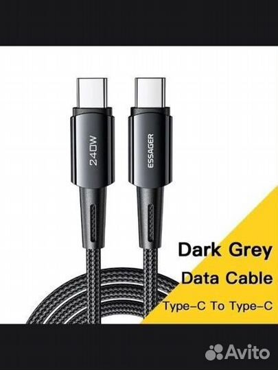 Кабель type-c Essager, Rocoren, Toocki, Topk