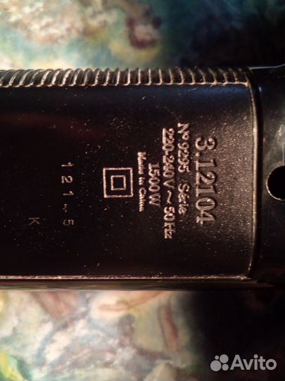 Фен для волос tefal Silence hair PRO-1500 BT