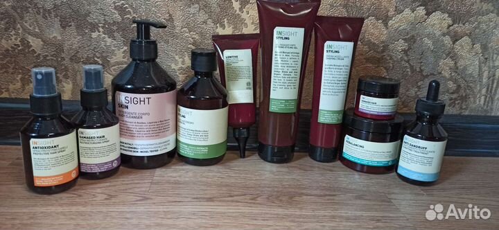 Шампунь, кондиционер, маска для волос insight Итал