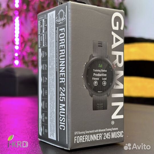 Garmin Forerunner 245 music (Новые, USA) Black