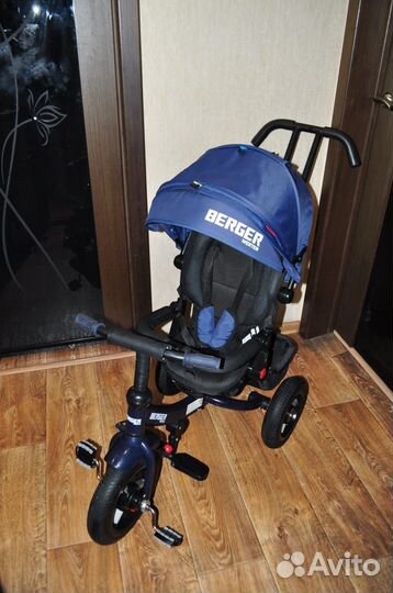 Велосипед коляска с ручкой Berger