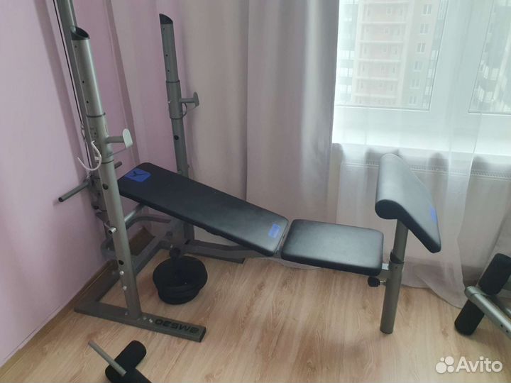 Скамья для жима domyos BM530