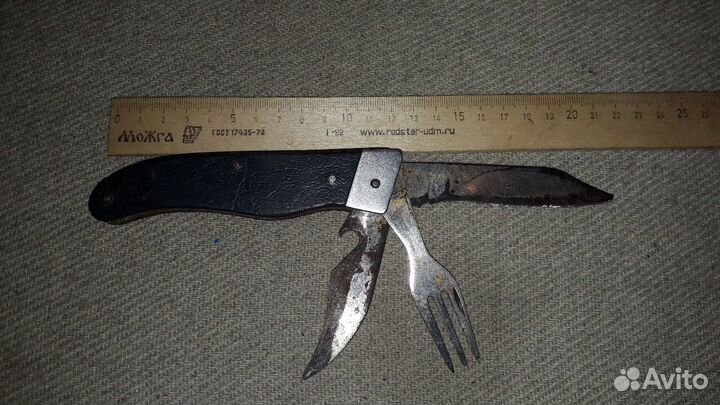 Складной нож СССР 3 предмета