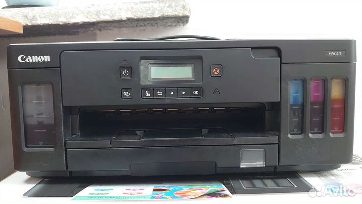 Цветной струйный принтер с снпч Canon