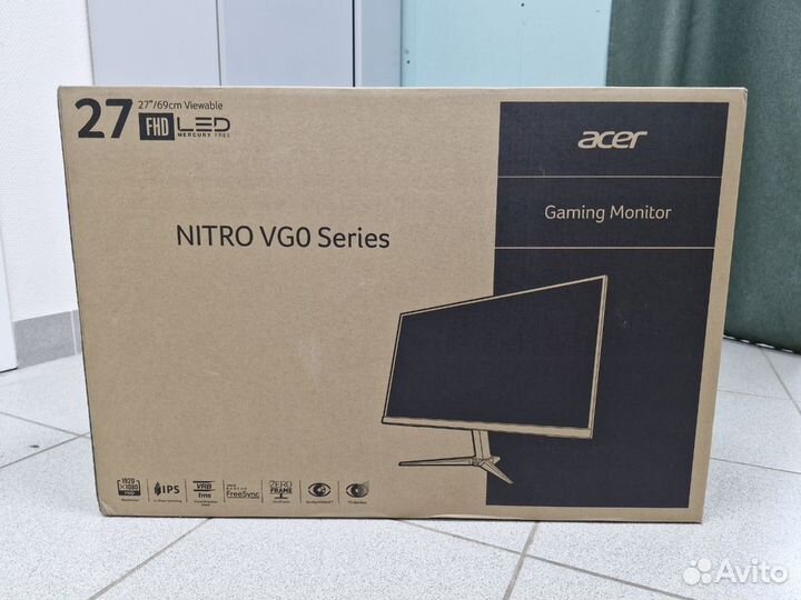 Монитор Acer Nitro VG270bmipx 75Hz IPS