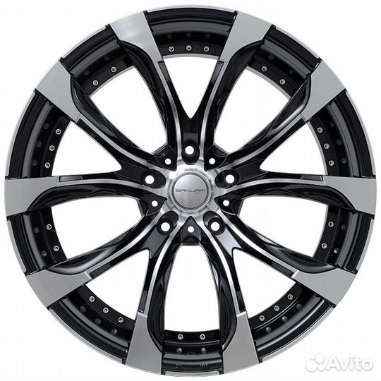 Sakura Wheels R9546 10x22/5x130 ET0 DIA84.1