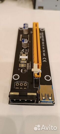 Райзер для видеокарт Molex PCI-E - 16X