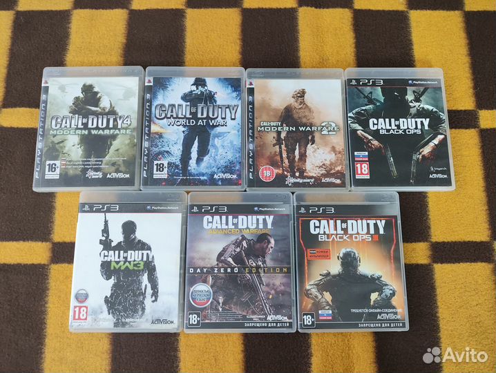Игры Серии Call Of Duty На Sony PS3