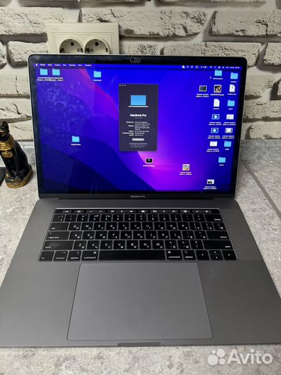 MacBook Pro 15 2019 32gb 512ssd Radeon Pro 560X