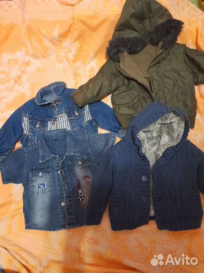 Одежда для мальчиков от3мес до 12мес. Цена за все