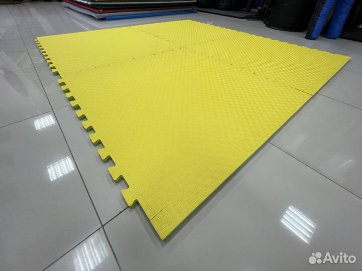 Будо маты 4 шт, размер 2х2м, разборные