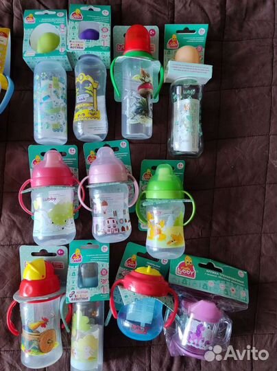 Бутылочки для кормления, Соски Avent, Lubby