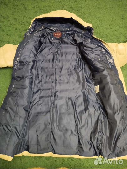 Пуховик женский теплый длинный 54 - 56 размера