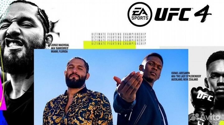 UFC 4 / юфс 4 для PS5 & PS4 / Playstation