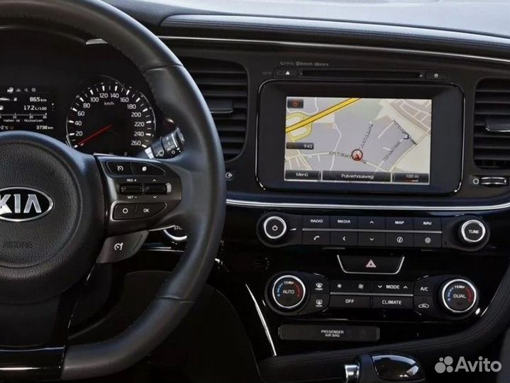 Штатное гу Kia Optima 2014