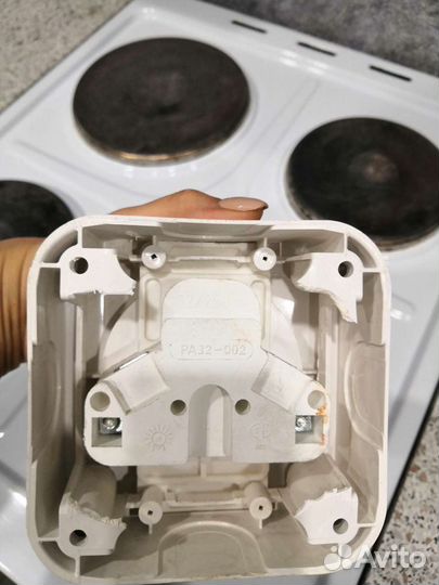 Вилка с розеткой для эл. плиты