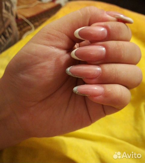 Маникюр покрытие гель лаком Амур 2