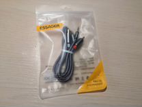 AUX кабель Essager 2 RCA / Jack 3.5 mm (m) / 1,0 m