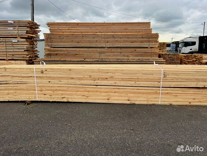 Брус обрезной 100х100х6000мм с доставкой