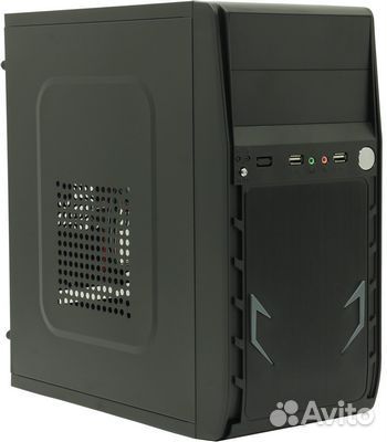 Корпус ExeGate BAA-105 Micro-ATX 350W Black (24+4п