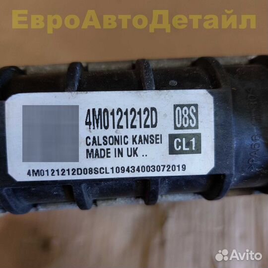 Дополнительный радиатор Audi Q7 Q8, VW Touareg CR7