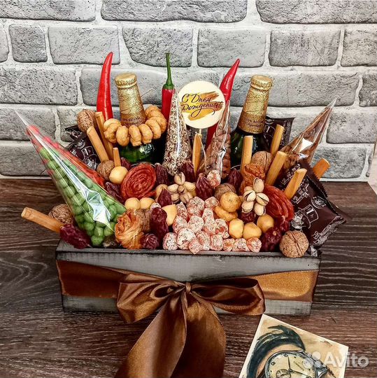 Съедобный букет мужской