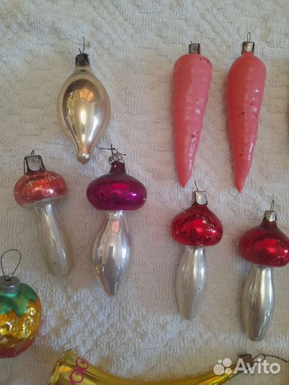 Елочные игрушки СССР