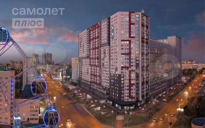Квартира-студия, 19,8 м², 5/27 эт.