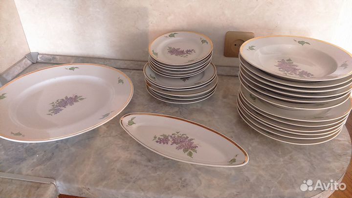 Столовый сервиз-дулево