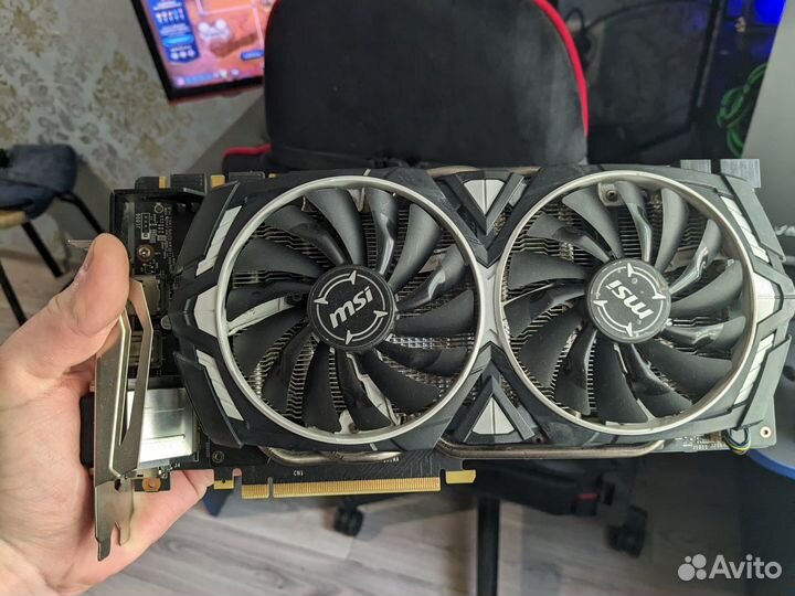 Видеокарта gtx 1070 ti 8gb