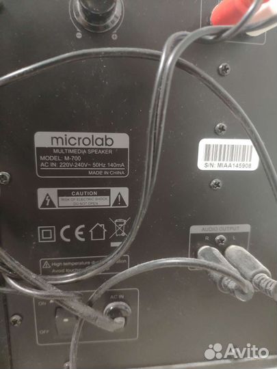 Колонки для компьютера microlab