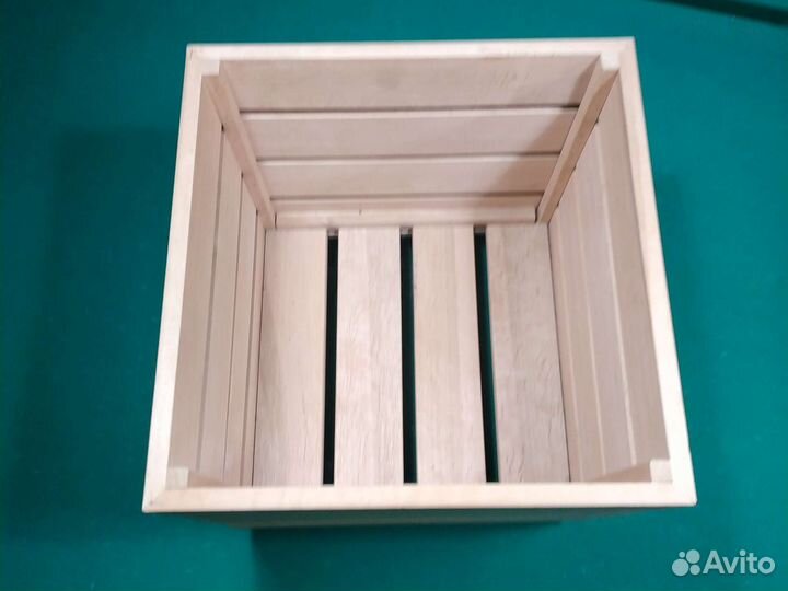 Ящик Мастер Рио на колесиках, 30x30x30см. Кашпо