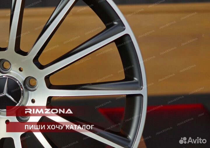 Кованые диски R21 на Mercedes AMG