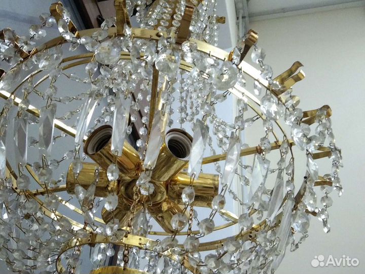 Люстра винтажная СССР